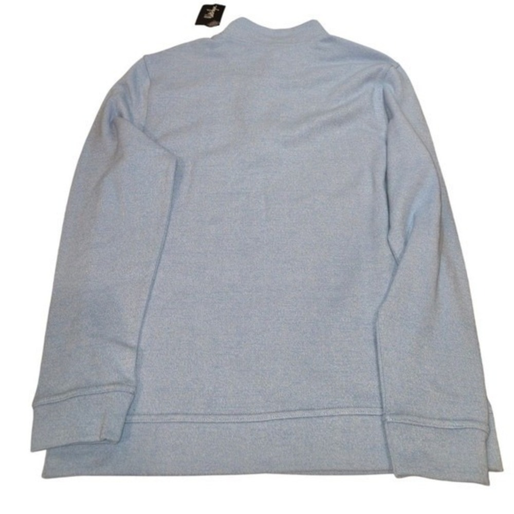 Walter Hagen Mens Lightweight 1/4 Zip Pullover Sweater Blue Size Small - Picture 9 of 9